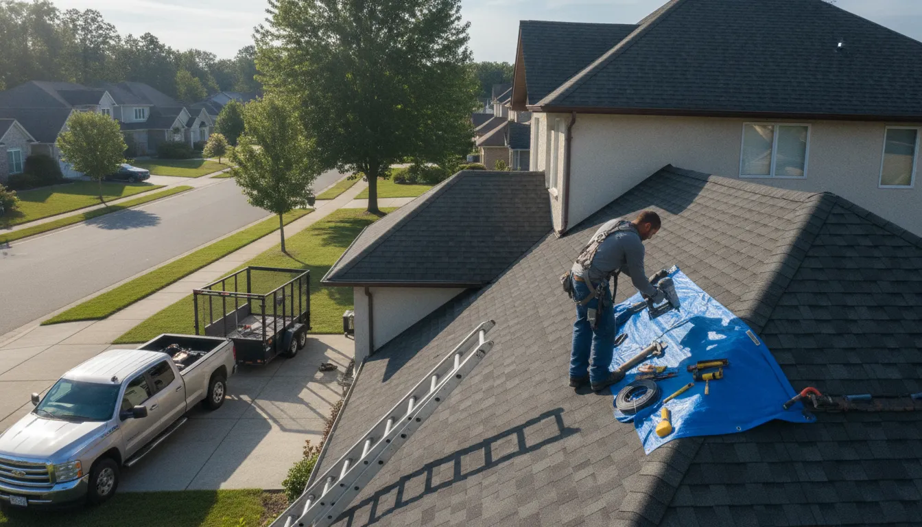 Roofing in Montague